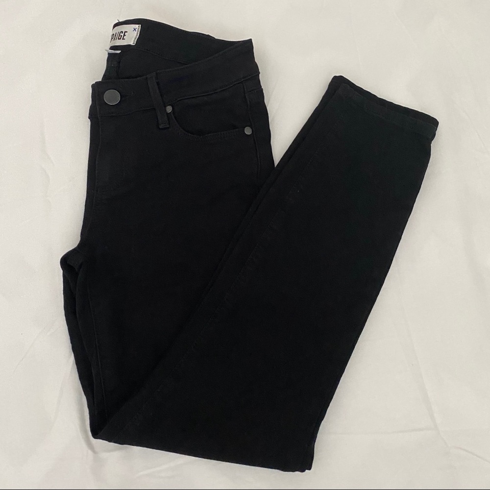PAIGE Women Jeans Verdugo Crop- Black Overdye